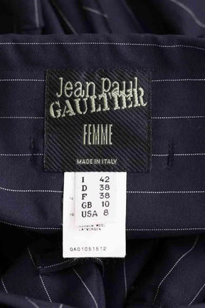 Pantalon Jean Paul Gaultier Bleu en Laine