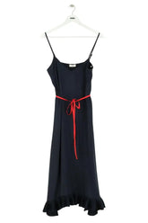 Robe Claudie Pierlot Bleu en Synthétique, taille S - Seconde Main