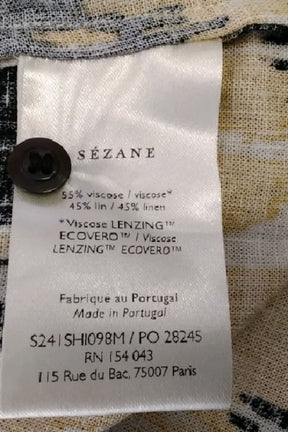 Chemise Sézane  Noir