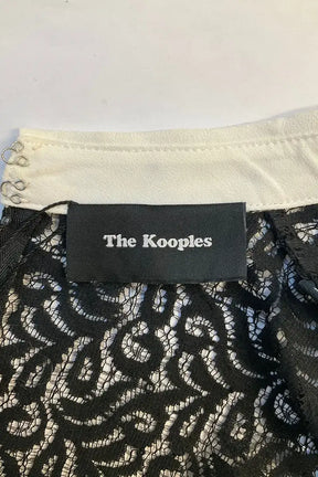 Robe The Kooples Noir en Coton