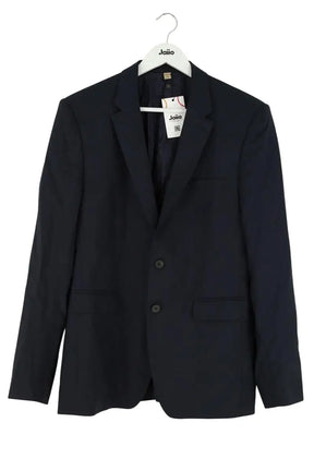 Veste Burberry Bleu en Laine, taille L - Seconde Main