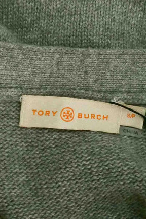 Cardigan Tory Burch Gris en Laine