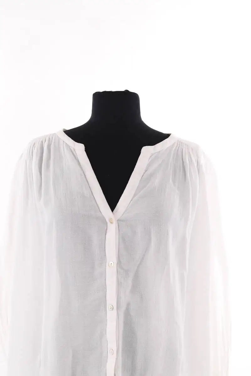 Blouse Ba&Sh Blanc en Coton