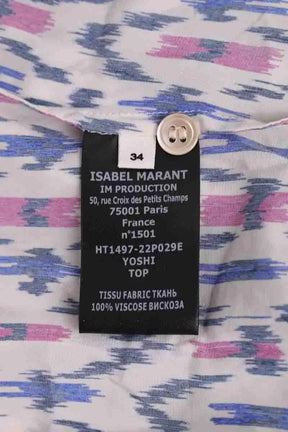 Blouse Isabel Marant Étoile Bleu en Viscose