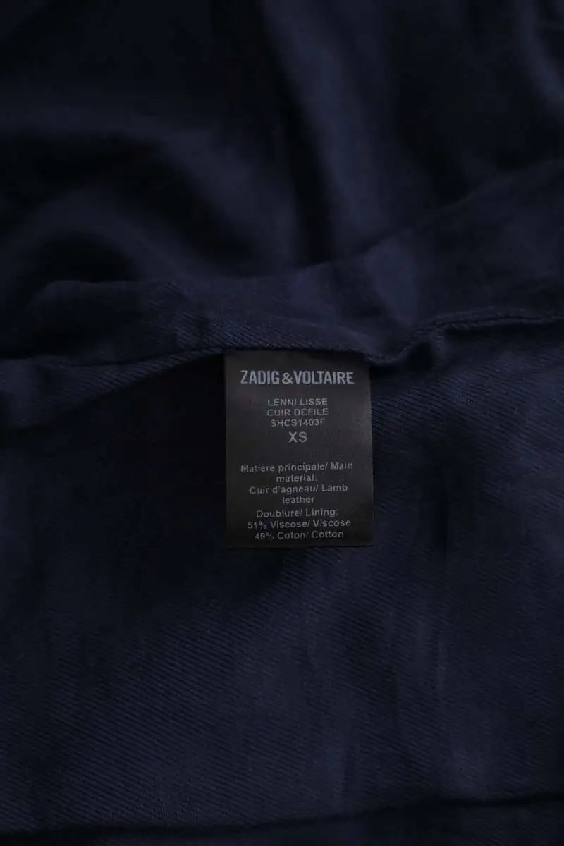 Veste Zadig & Voltaire Noir en Cuir