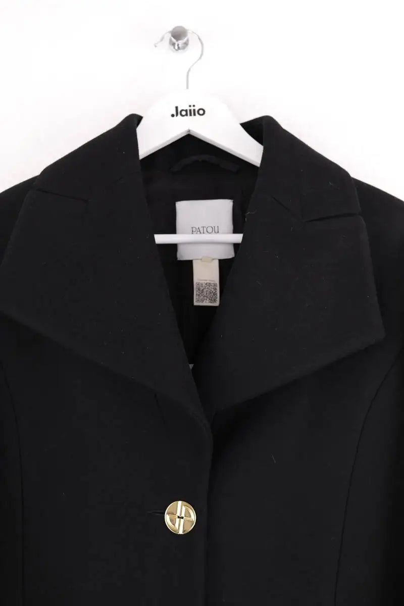 Veste Patou Noir en Laine