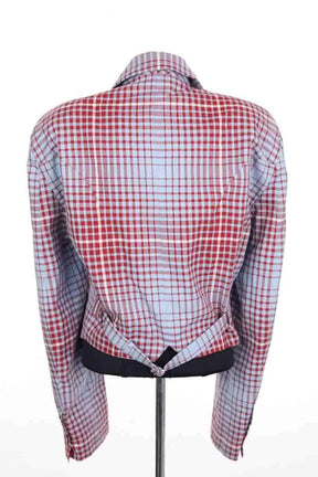 Blazer Charles Jeffrey Loverboy Rouge en Laine