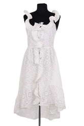 Robe Manoush Blanc en Coton, taille S - Seconde Main
