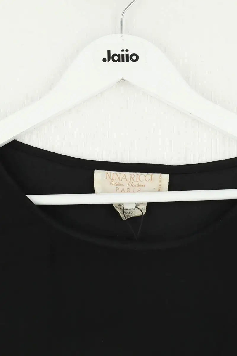 Blouse Nina Ricci Noir en Synthétique
