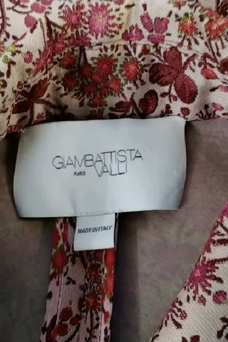 Manteau Giambattista Valli  Rose