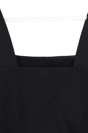 Top sans manche Maje Noir en Viscose
