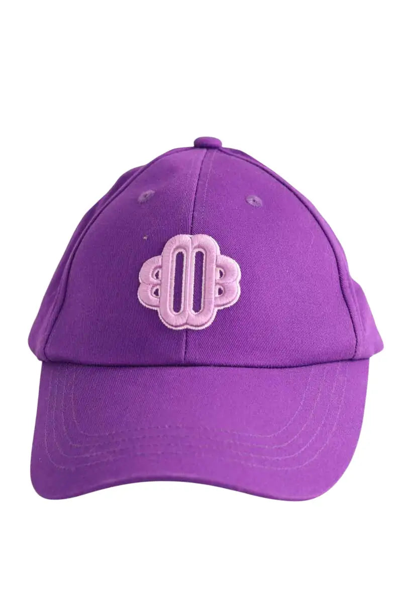 Casquette Maje Violet en Coton, taille TU - Seconde Main