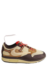 Baskets basses Nike Air Max 1 Marron en Tissu, taille 45 - Seconde Main