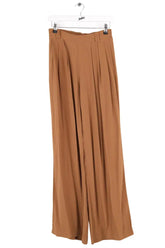 Pantalon droit Momoni Camel en Synthétique, taille S - Seconde Main