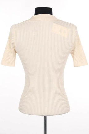 Polo Sandro Beige en Synthétique