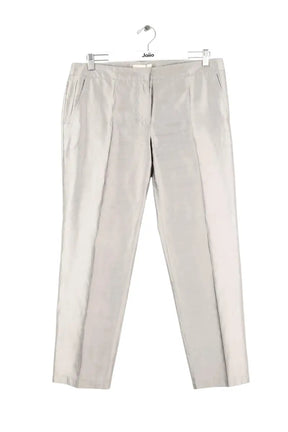 Pantalon droit Max Mara  Argent