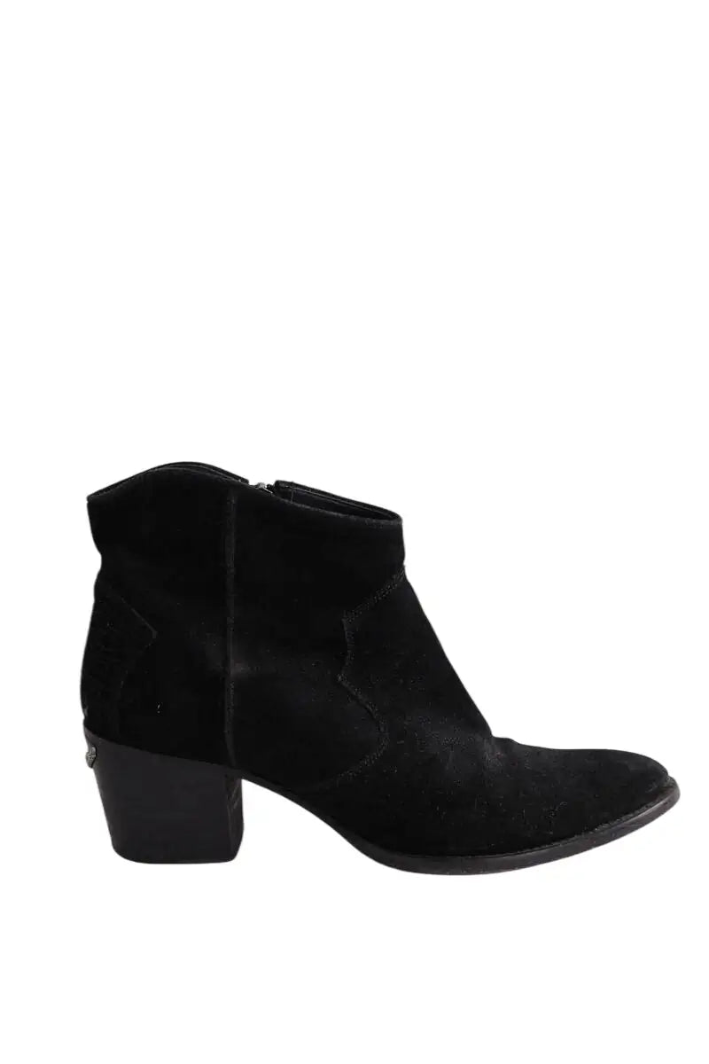 Boots Zadig & Voltaire Noir en Cuir, taille 40 - Seconde Main