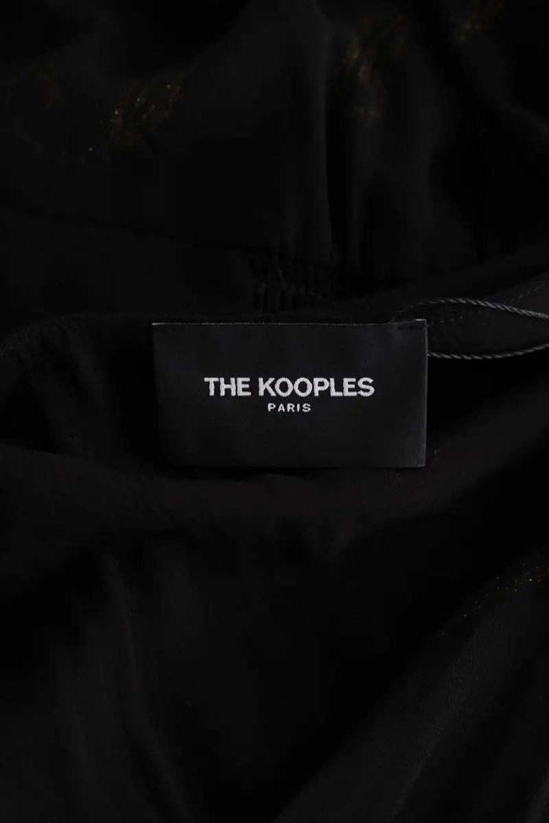 Robe The Kooples Noir en Synthétique