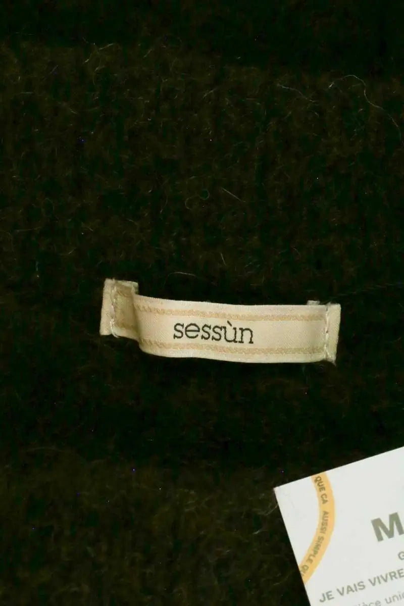 Pull Sessun Kunlun Marron en Laine