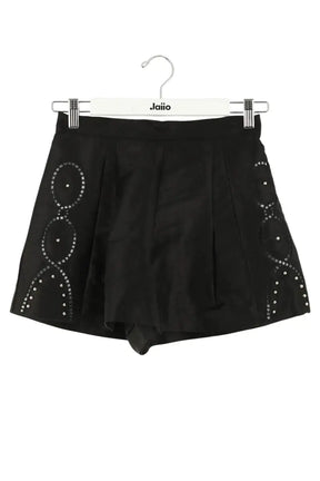 Mini short Maje Noir en Lin, taille XS - Seconde Main