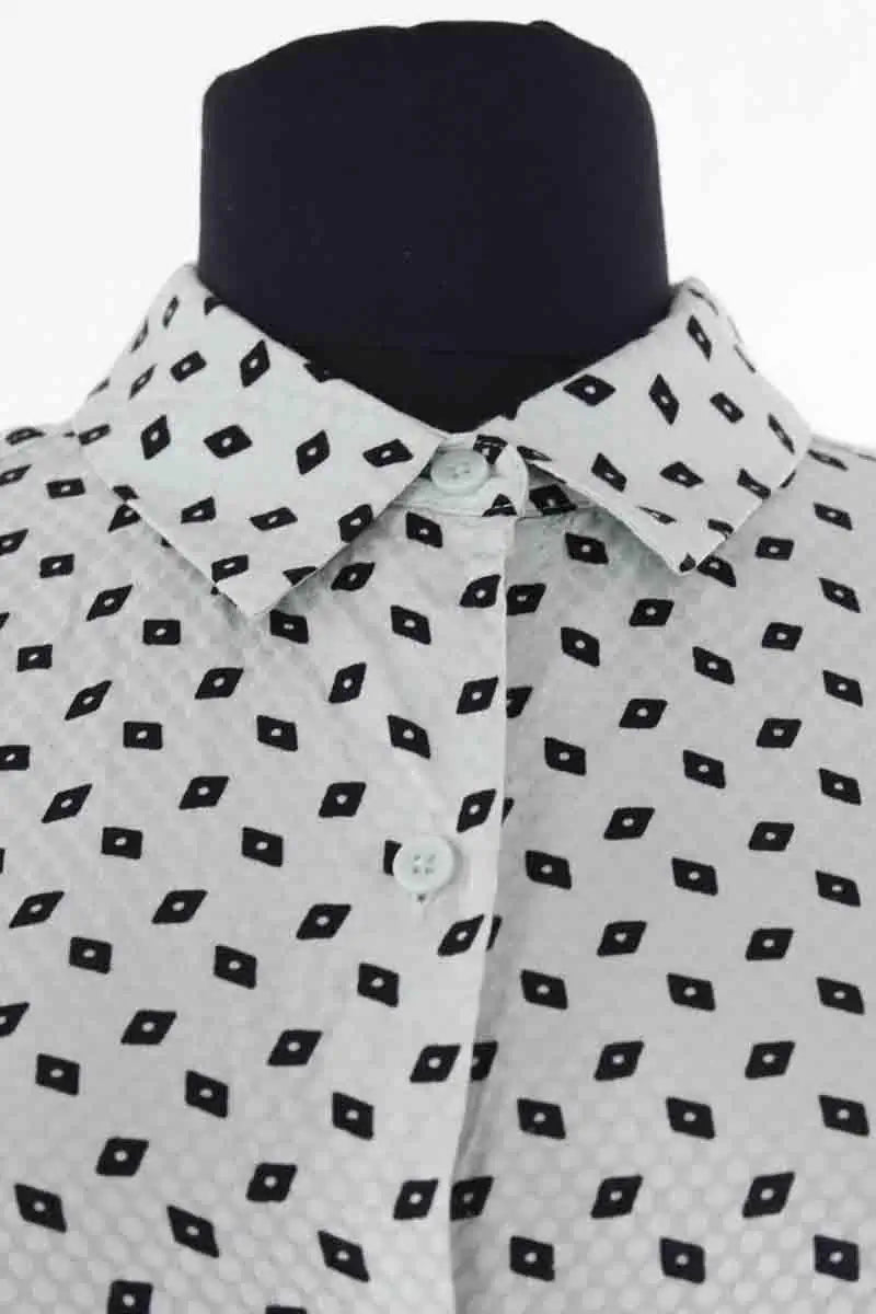 Chemise Equipment Vert en Viscose