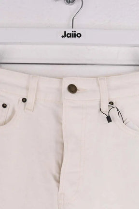 Mini short Sézane Le summer Ecru en Coton