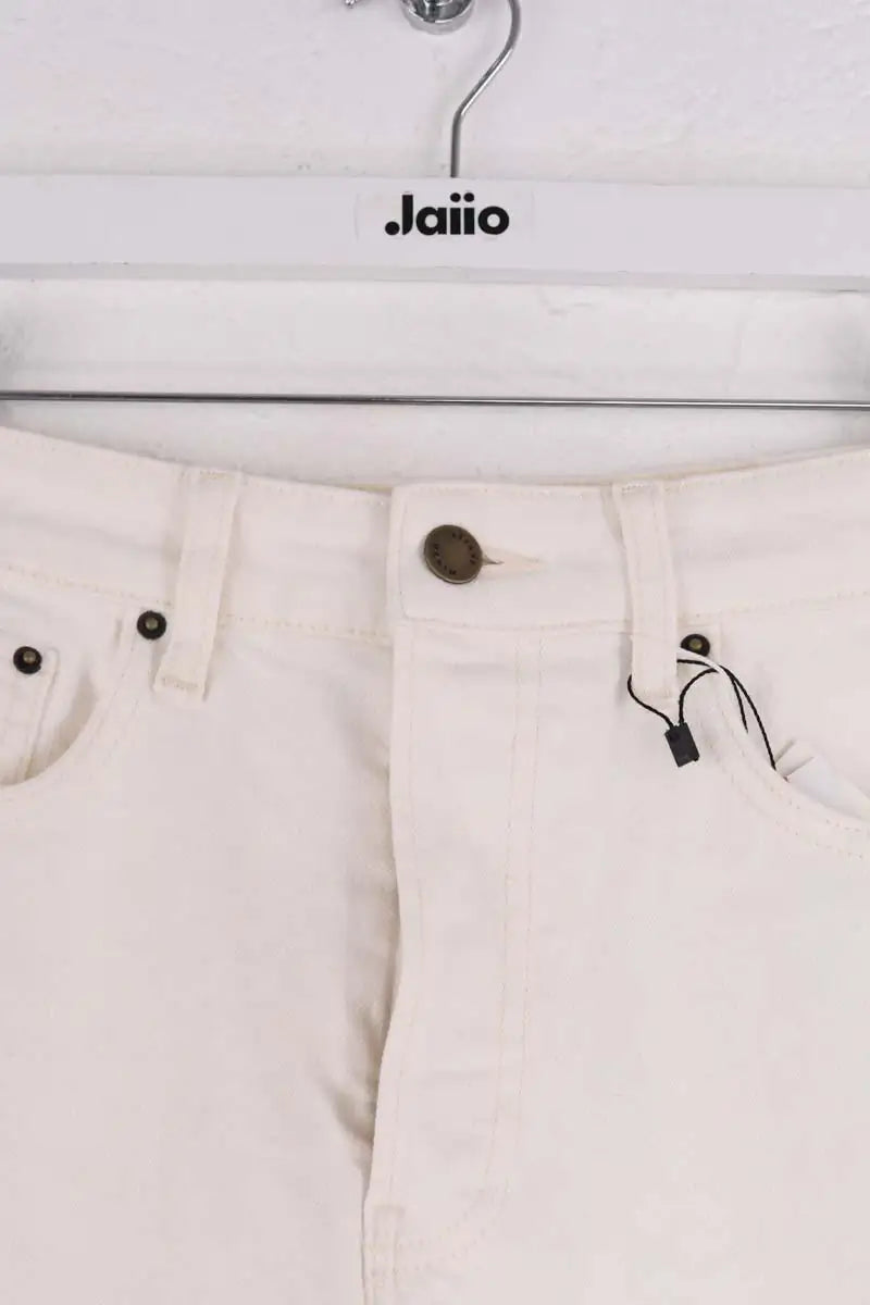 Mini short Sézane Le summer Ecru en Coton
