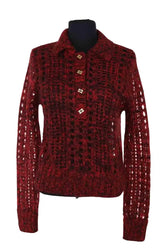 Pull Ganni Rouge en Laine, taille XS - Seconde Main