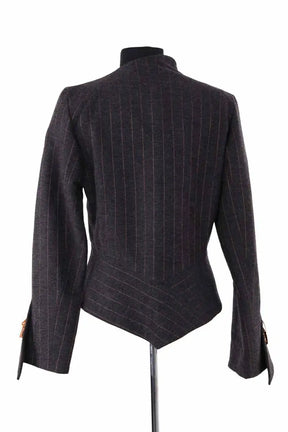 Blazer Jacques Fath Anthracite en Laine