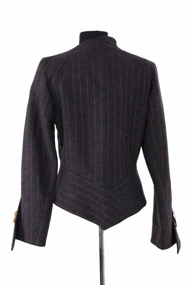 Blazer Jacques Fath Anthracite en Laine