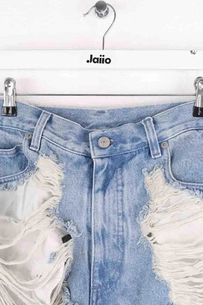 Jean droit Maison Martin Margiela Bleu en Coton