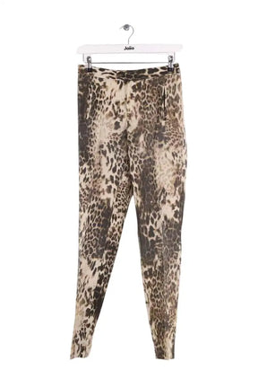 Pantalon droit Maje Beige en Lin, taille S - Seconde Main