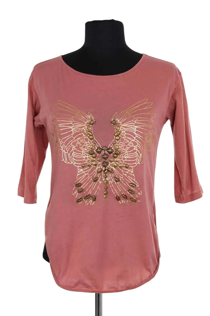 Top Balmain Marron en Coton, taille S - Seconde Main