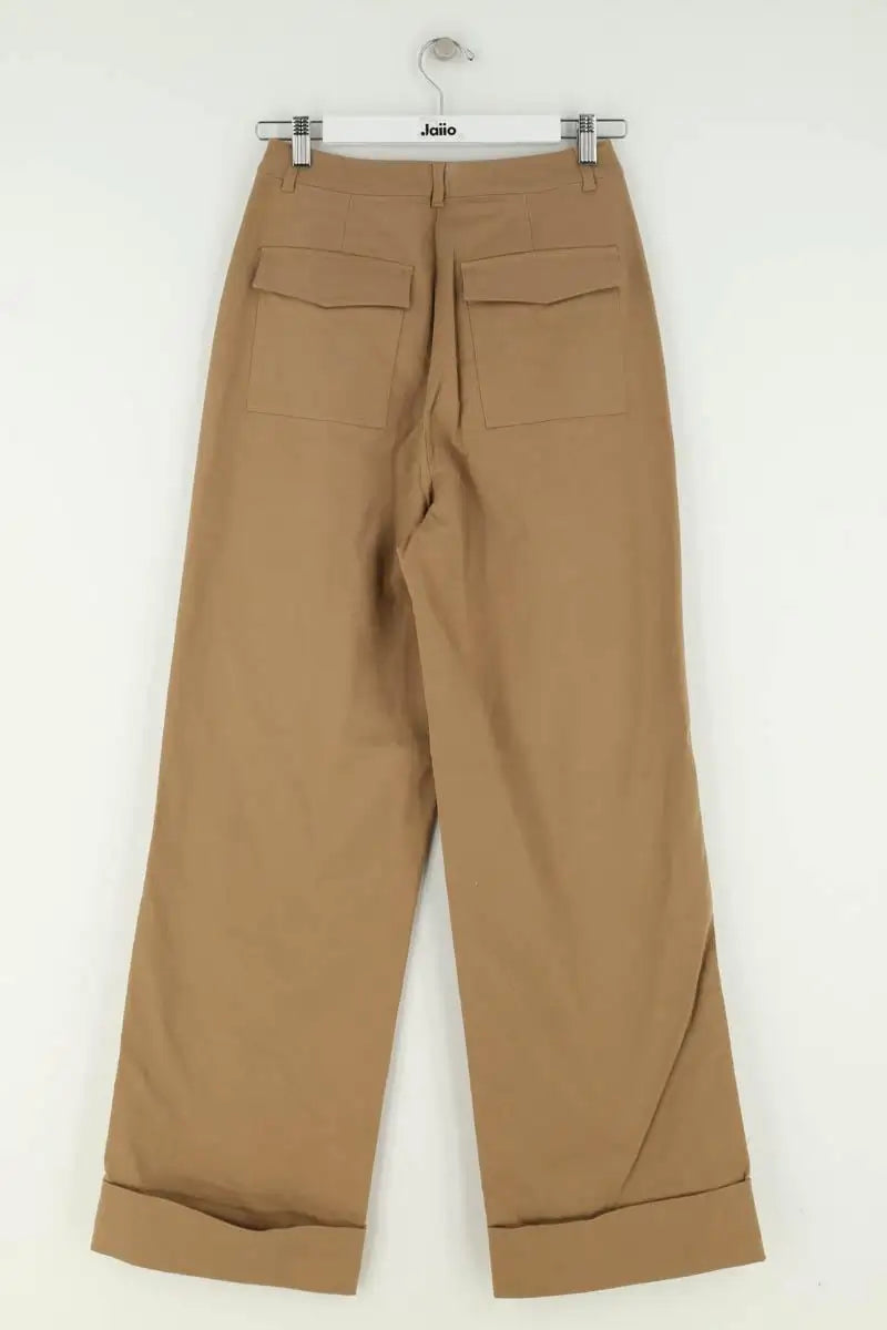Pantalon Calvin Klein Camel en Coton