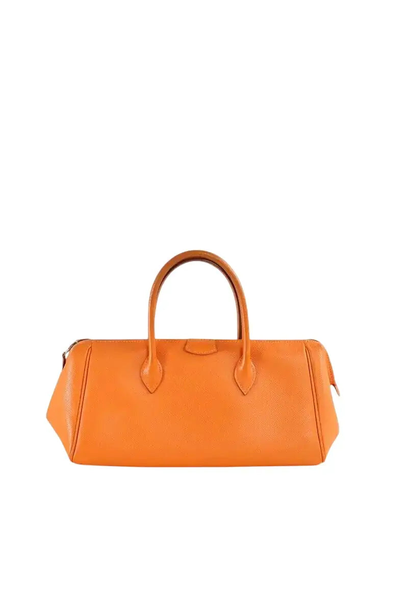 Sac à main Hermès Paris-Bombay Orange en Cuir - Seconde Main