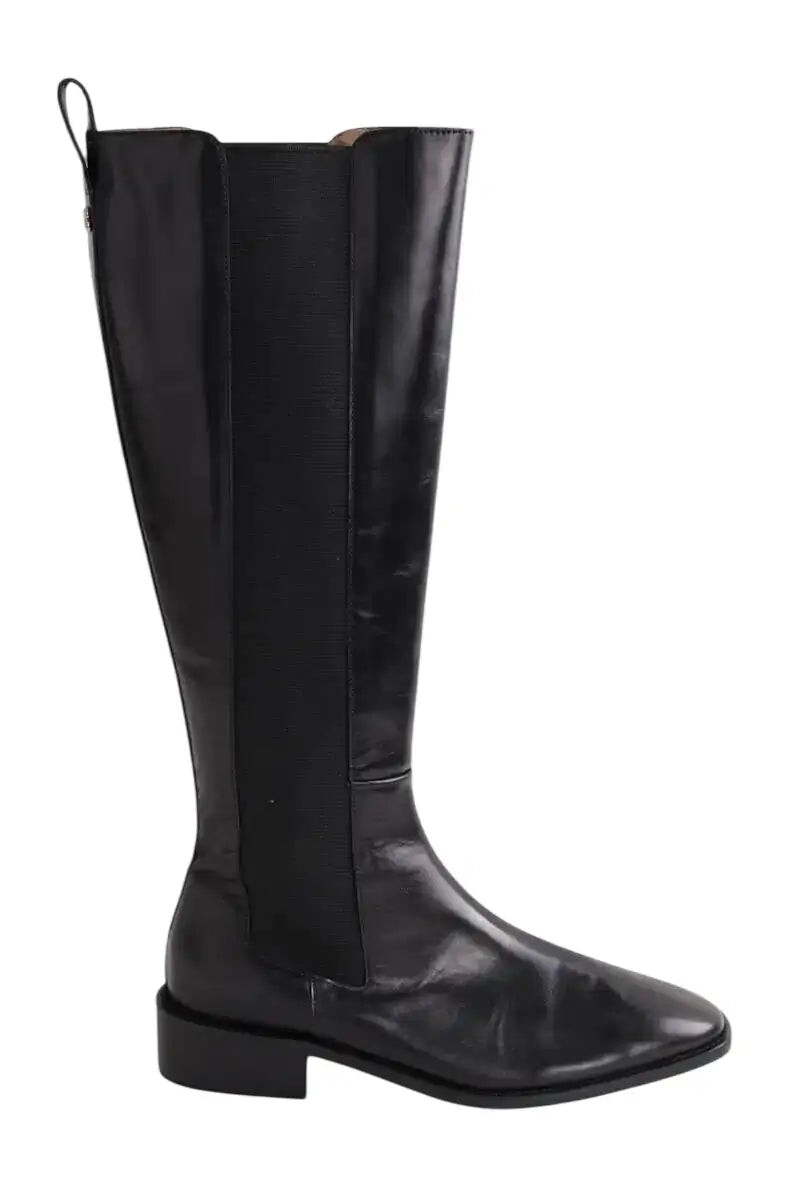 Bottes LK Bennett Zara Noir en Cuir, taille 37 - Seconde Main