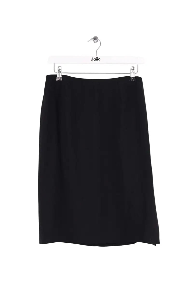 Jupe Mugler Noir en Synthétique, taille S - Seconde Main