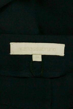 Pantalon Vanessa Bruno Marine en Synthétique