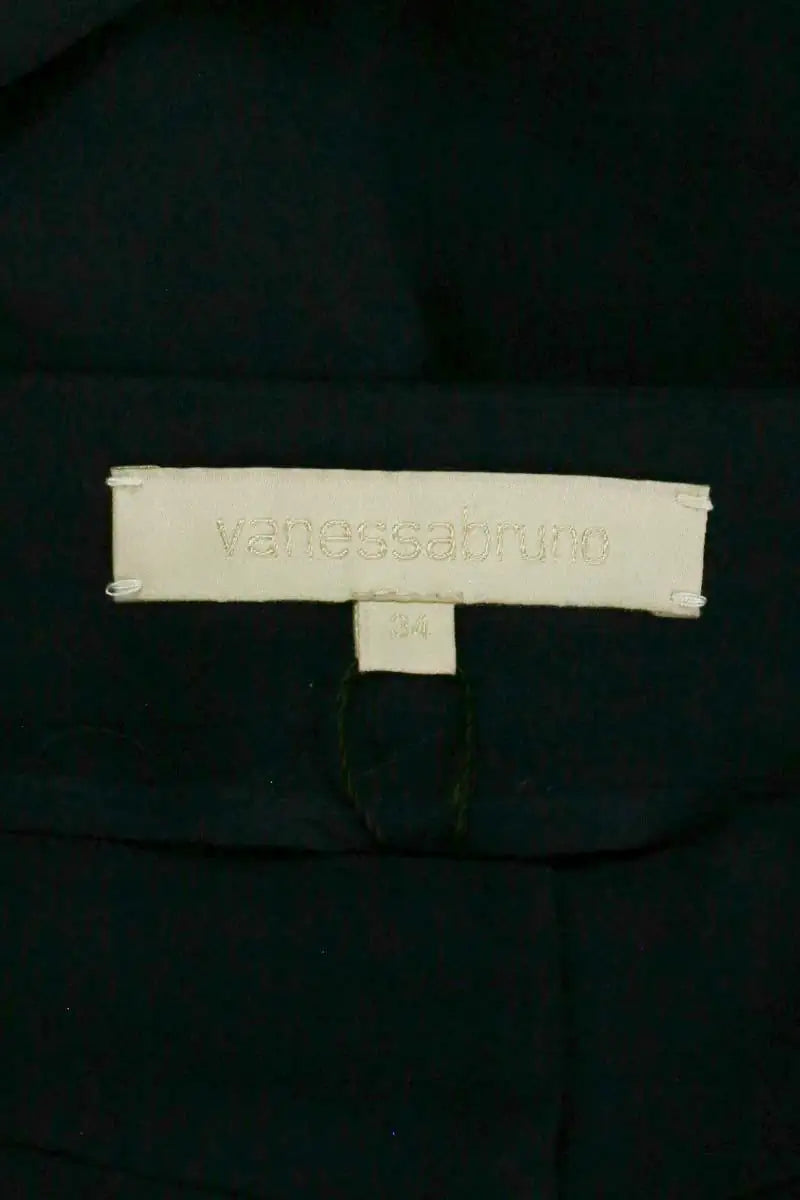Pantalon Vanessa Bruno Marine en Synthétique
