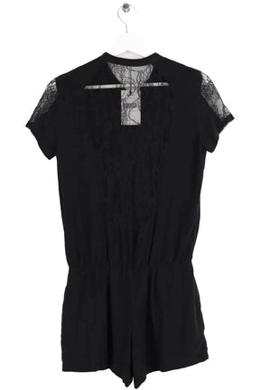 Combishort Maje Noir en Soie