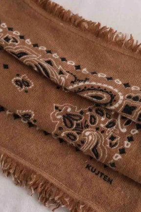 Carré Kujten Camel en Cachemire