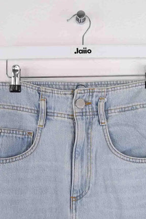 Jean droit Claudie Pierlot Bleu en Coton