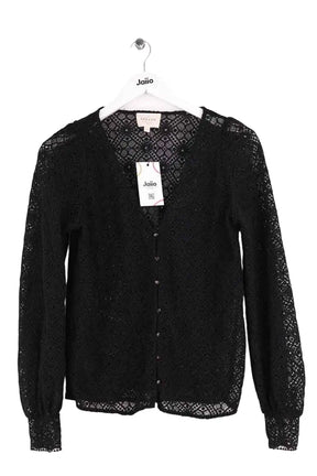 Blouse Sézane Noir en Coton, taille XS - Seconde Main