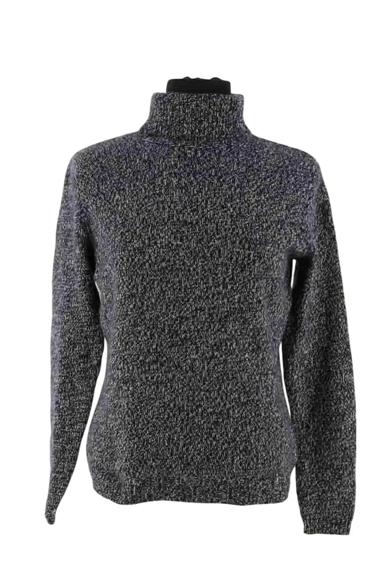 Pull Eric Bompard Marine en Cachemire, taille M - Seconde Main