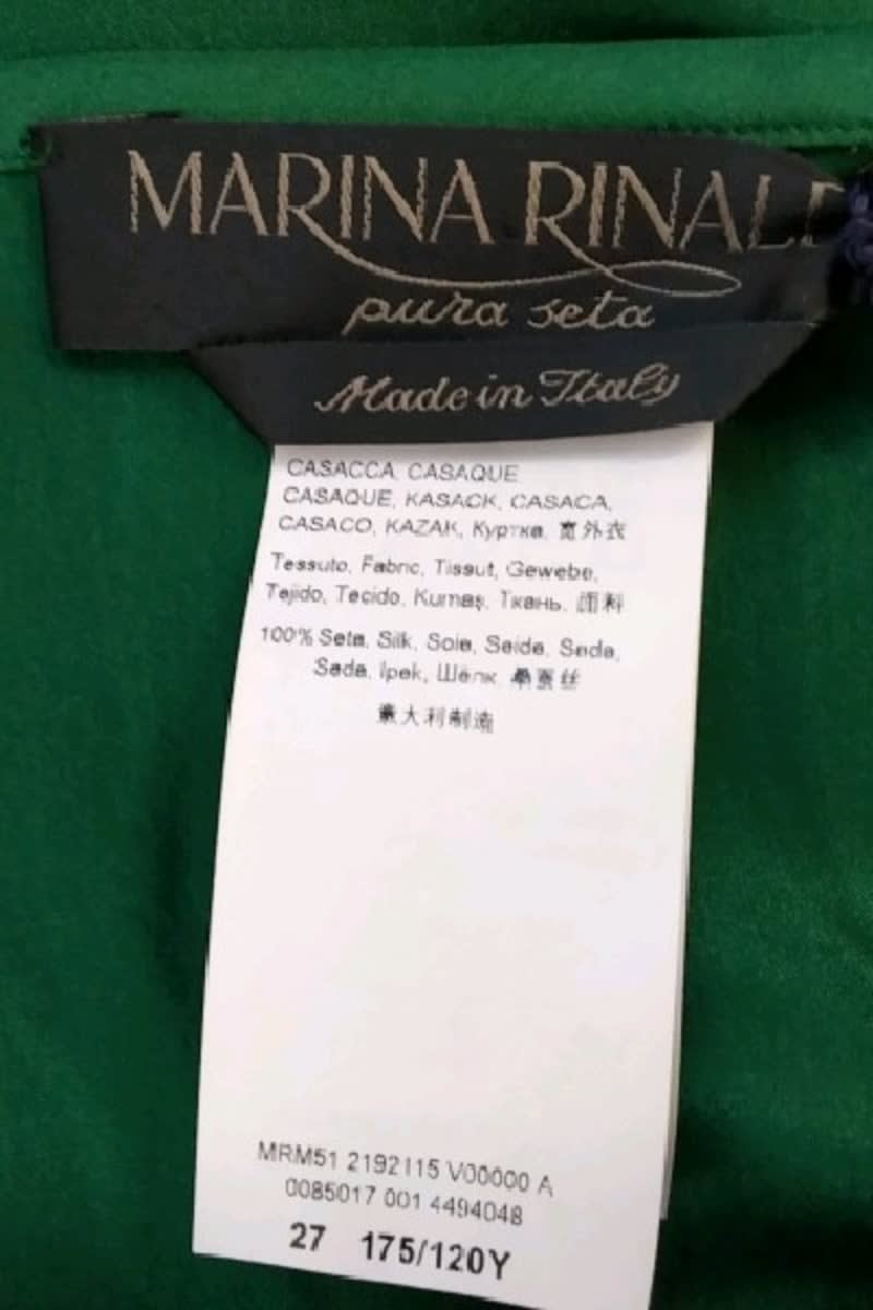 Robe Marina Rinaldi  Vert