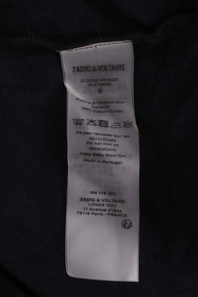 T-shirt Zadig & Voltaire Noir en Coton
