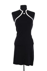 Robe Courrèges Noir en Coton, taille XS - Seconde Main