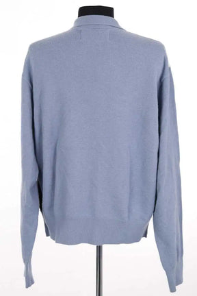 Cardigan BRUT Bleu en Laine