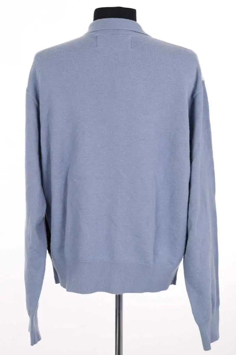 Cardigan BRUT Bleu en Laine
