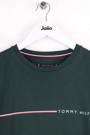 T-shirt Tommy Hilfiger Vert en Coton